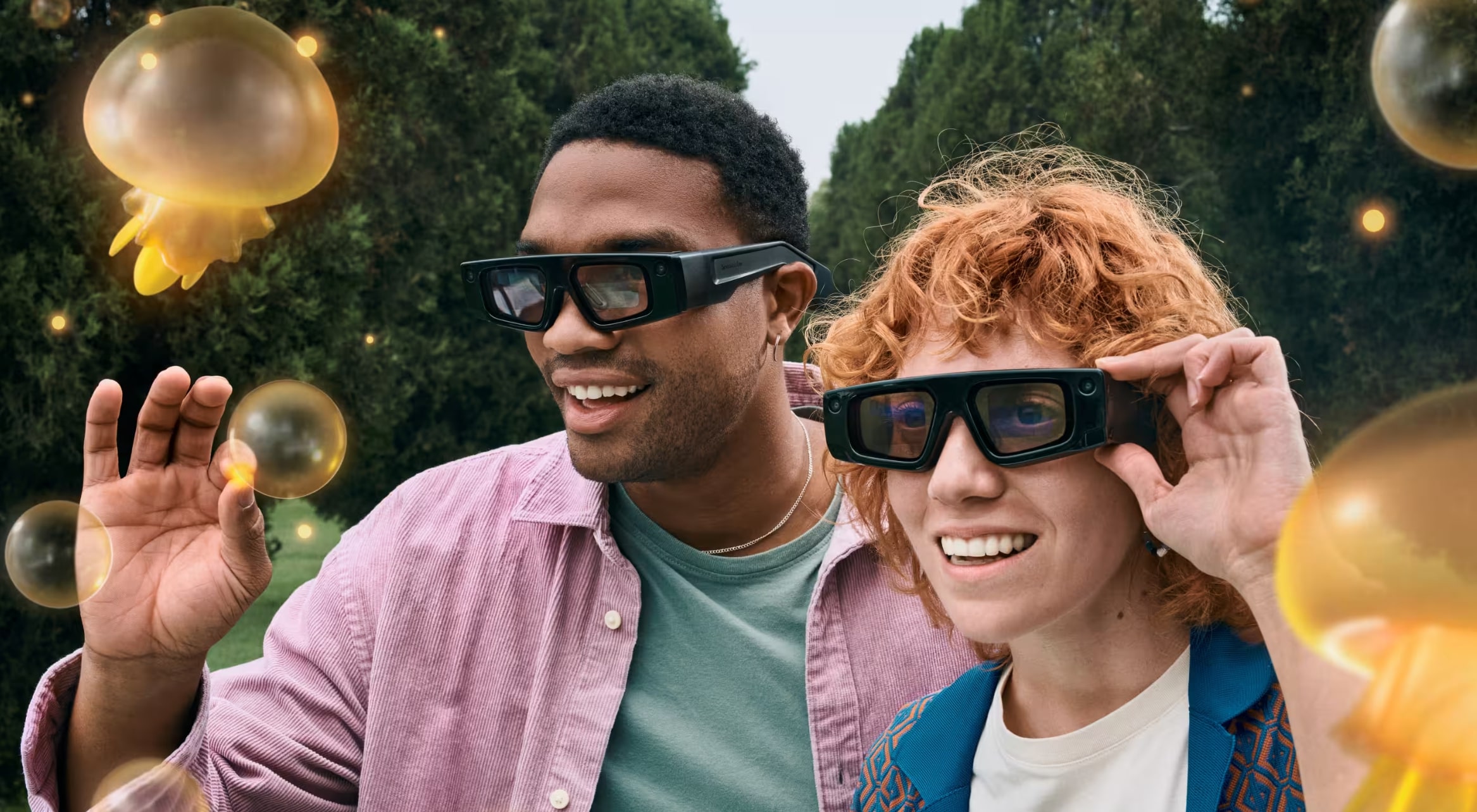 Die riesige Snap-Brille sorgt für Spott und Gelächter