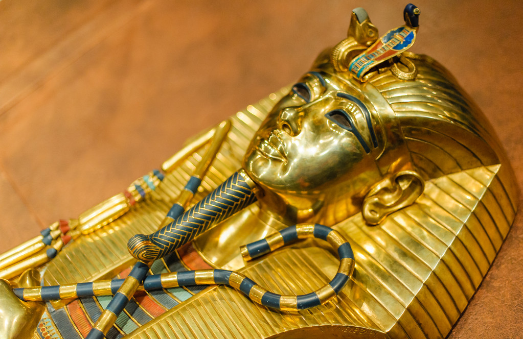 Die goldene Maske des Tutanchamun