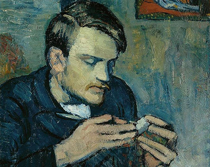 Geheimnisvolles Porträt unter einem Picasso-Gemälde entdeckt